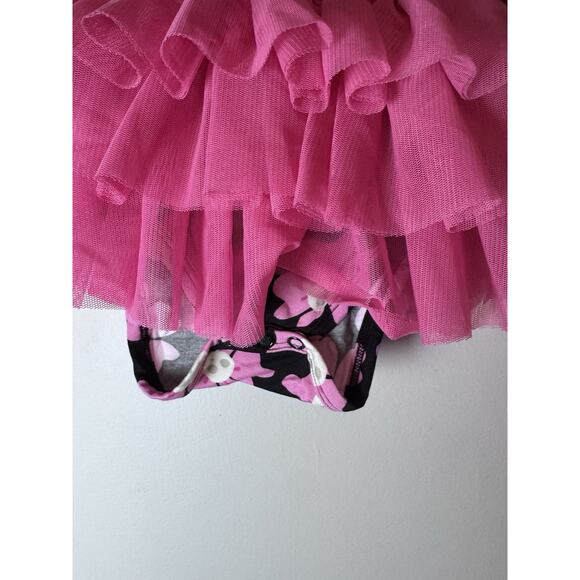 Posh Peanut Bamboo Long Sleeve Tulle Dress Girl Fall Halloween 0-3 Months NEW - Picture 6 of 9